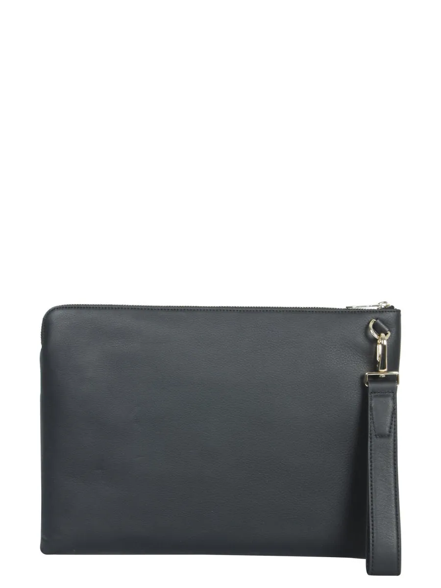 Paul Smith Artist-Stripe Zipped Clutch Bag