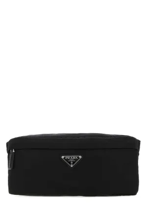 Prada Re-Nylon Logo Plaque Belt Bag