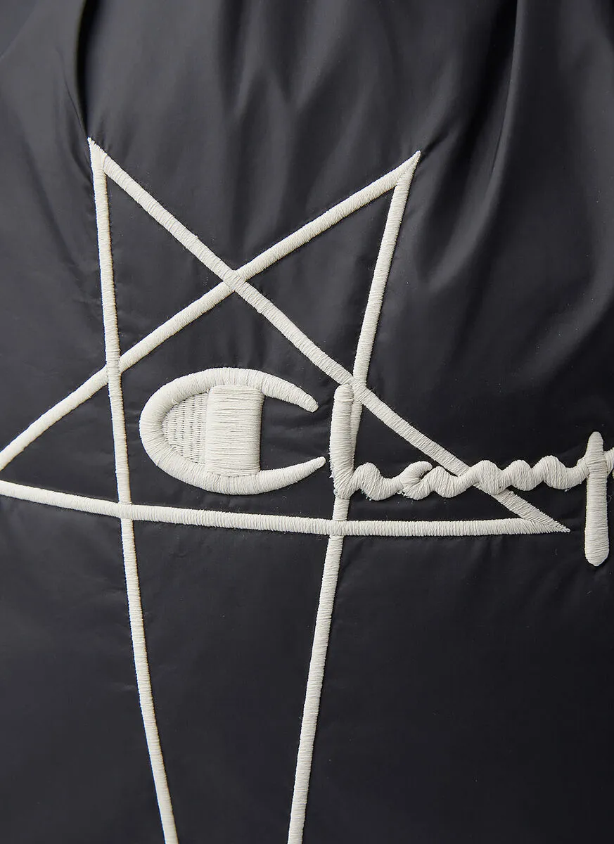 Rick Owens X Champion Fogachine Logo Embroidered Backpack