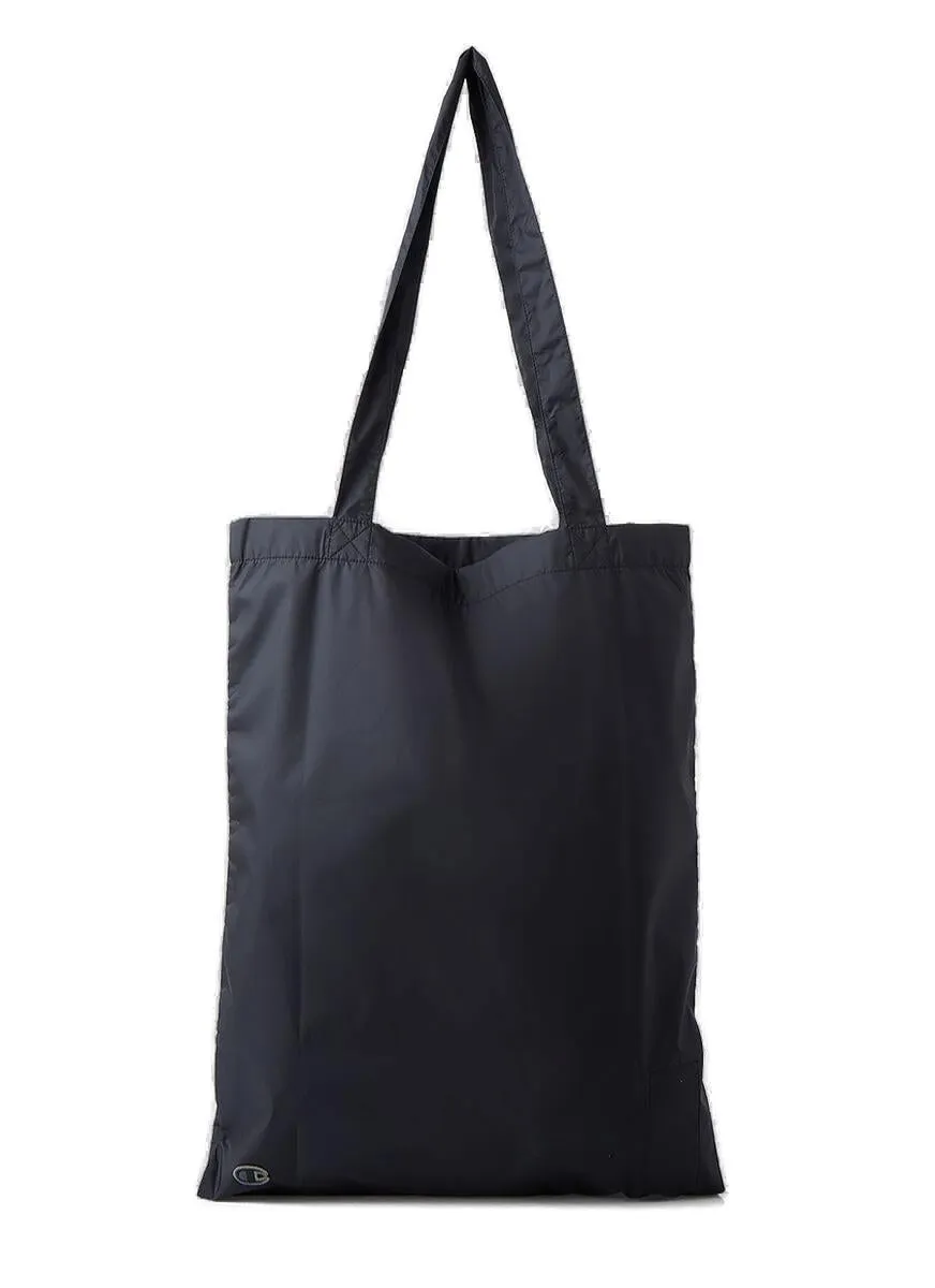 Rick Owens X Champion Logo Embroidered Tote Bag