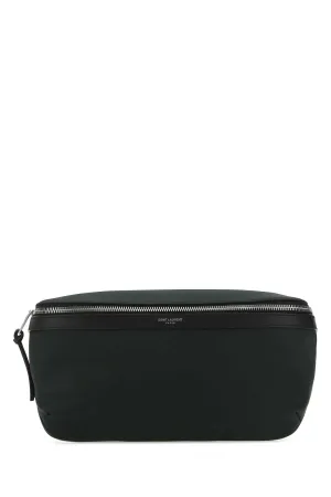 Saint Laurent City Logo Printed Zip-Up Belt Bag