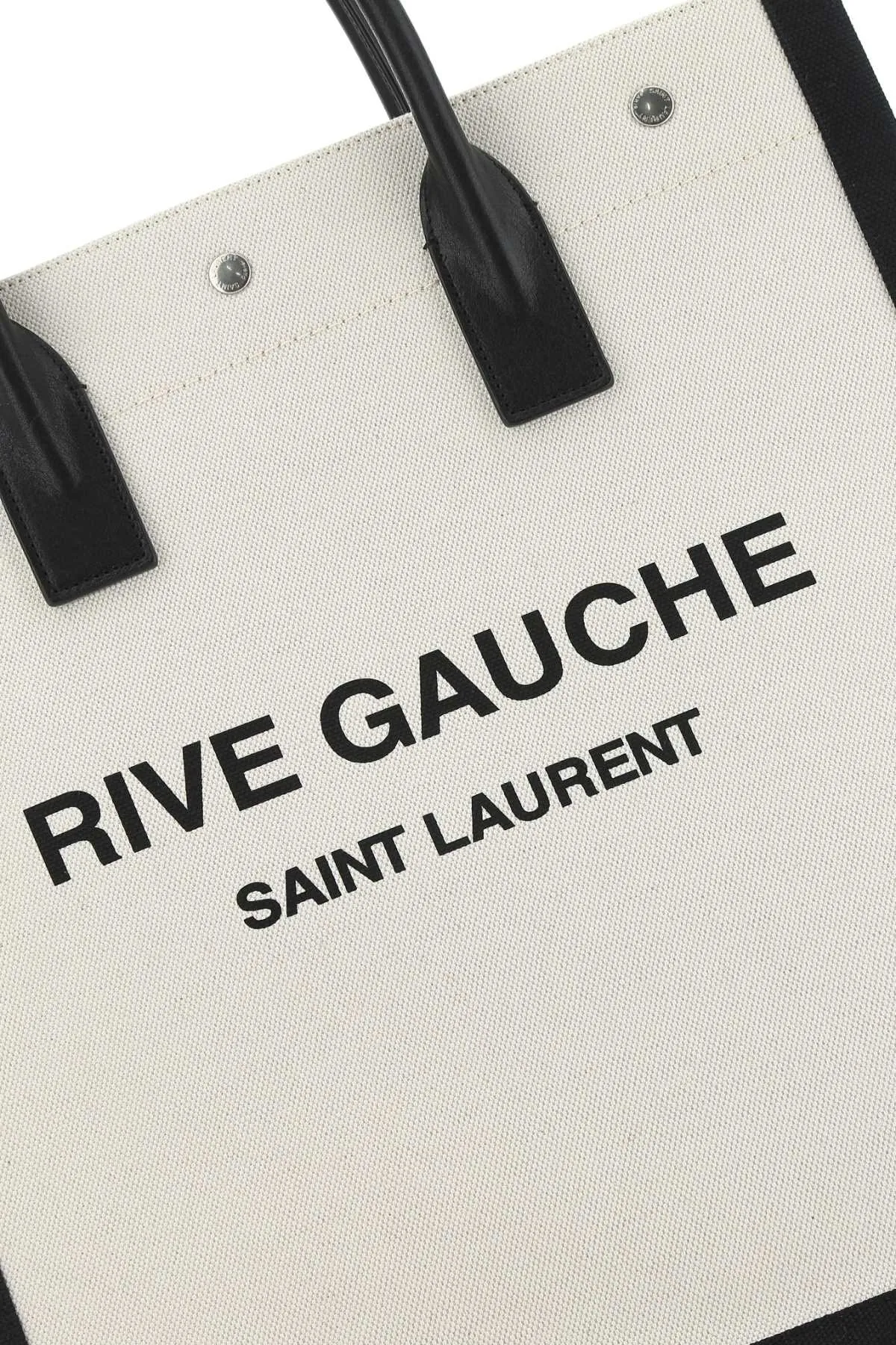 Saint Laurent Logo Printed Tote Bag
