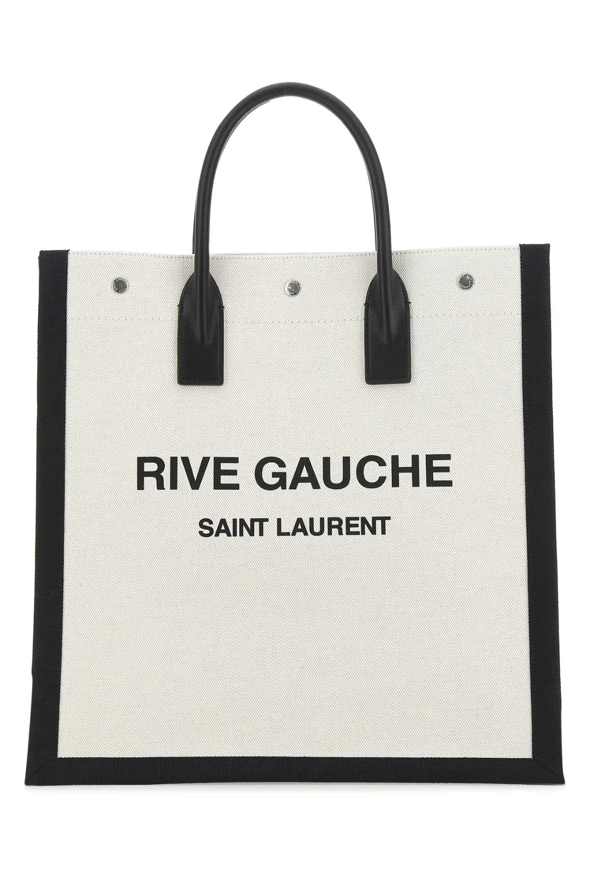 Saint Laurent Logo Printed Tote Bag