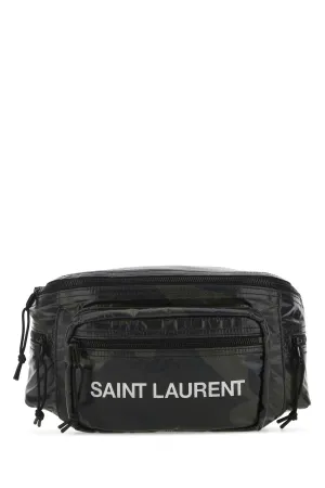 Saint Laurent NY Rip Logo Printed Belt Bag