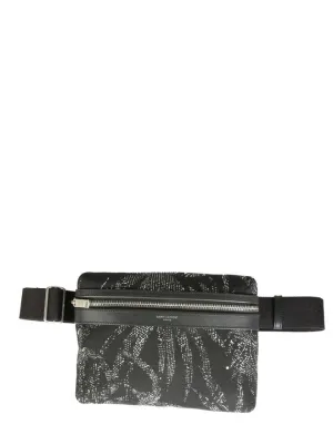 Saint Laurent Tropical Print Belt Bag