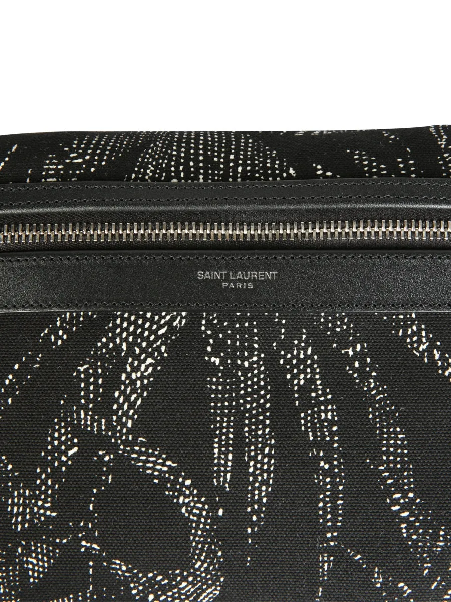 Saint Laurent Tropical Print Belt Bag