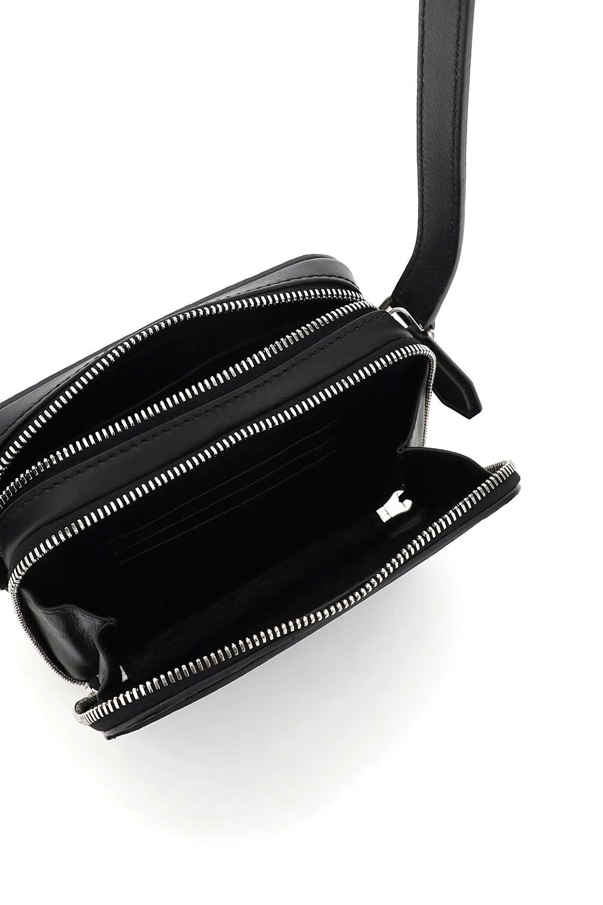 Salvatore Ferragamo Double-Zip Shoulder Bag