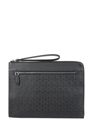 Salvatore Ferragamo Gancini Clutch Bag