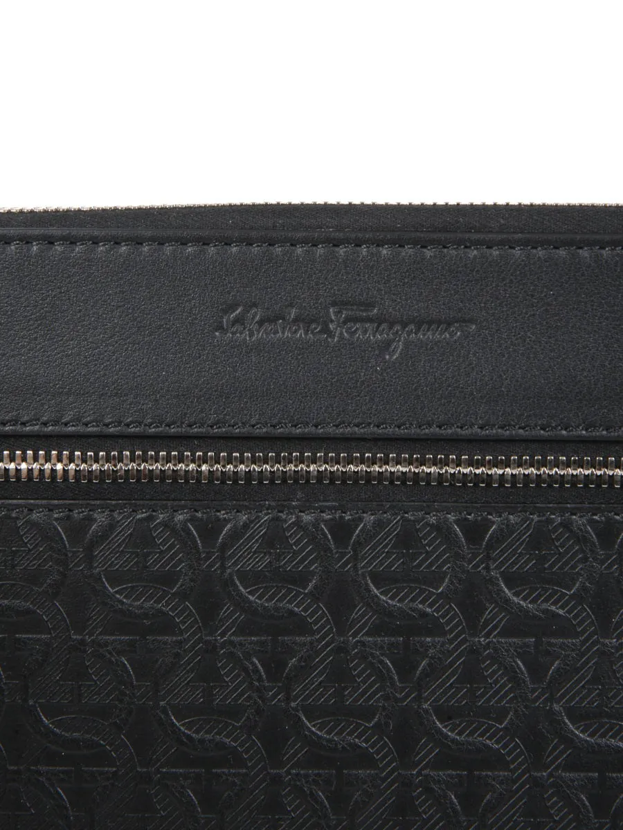 Salvatore Ferragamo Gancini Clutch Bag