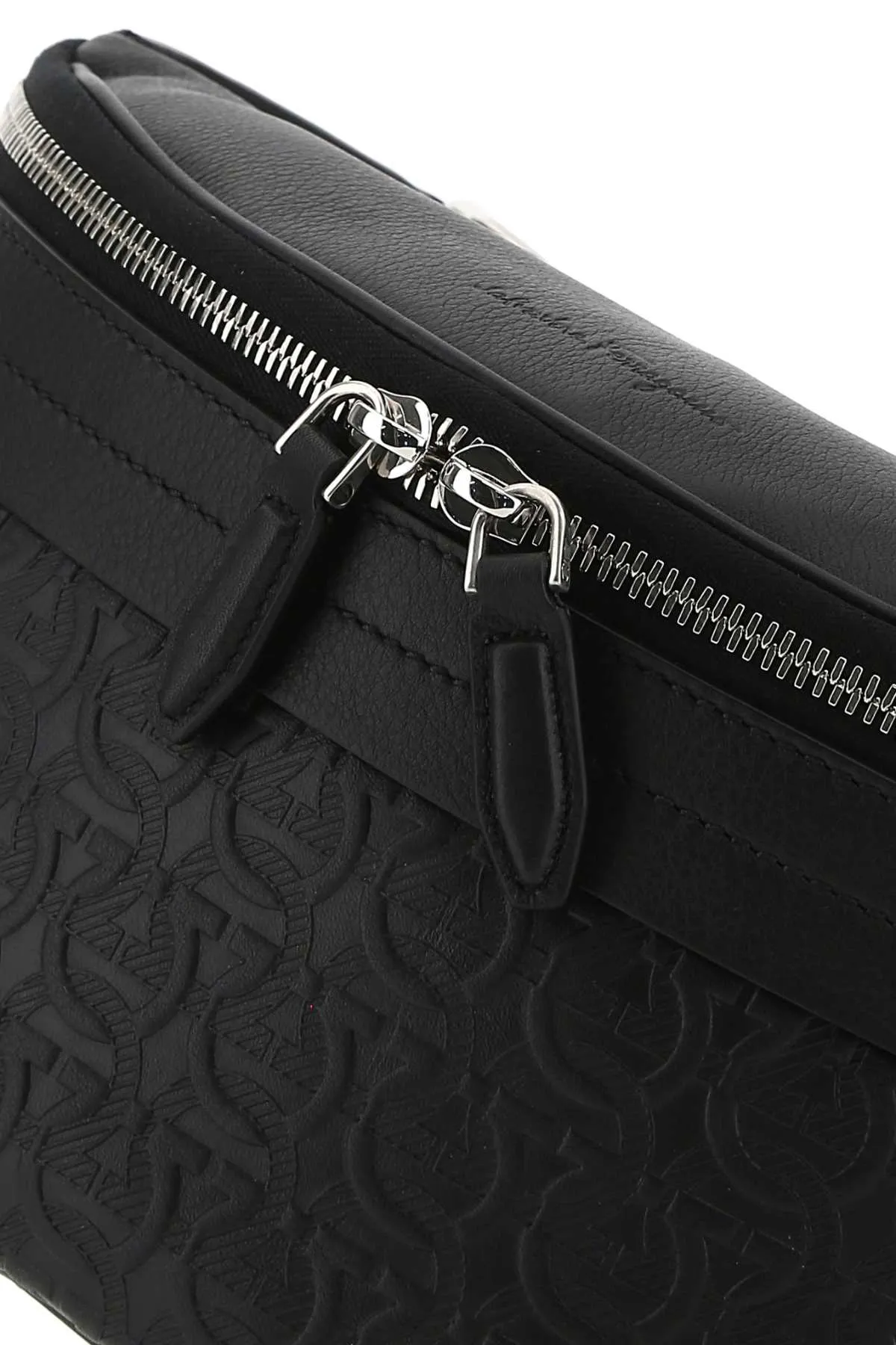 Salvatore Ferragamo Gancini Embossed Belt Bag