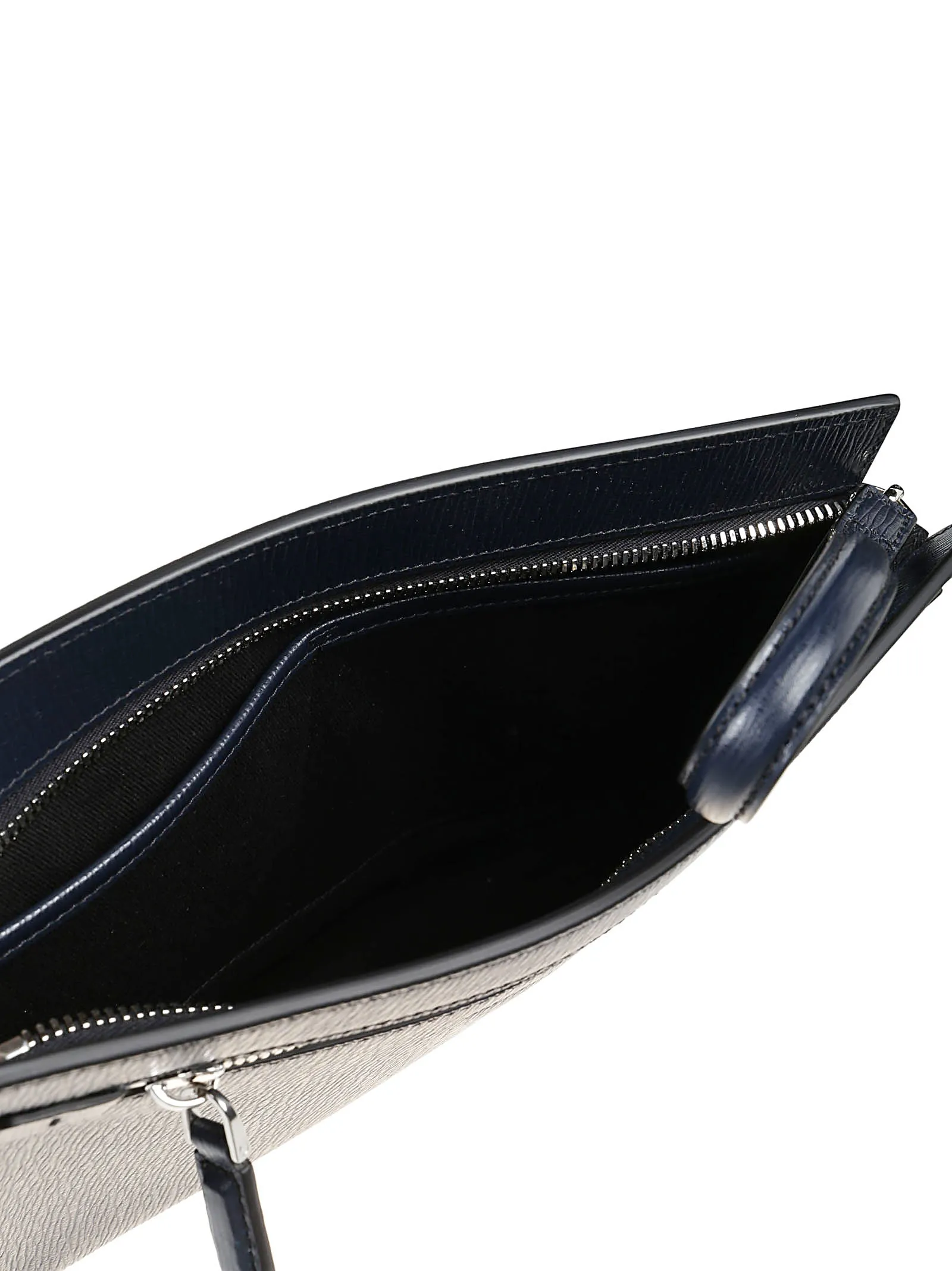Salvatore Ferragamo Logo Debossed Clutch Bag