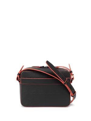 Salvatore Ferragamo Logo Embossed Zipped Crossbody Bag