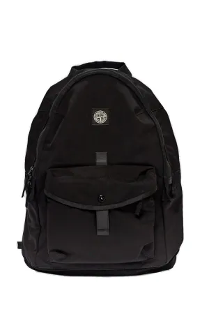 Stone Island Logo Patch Backpack