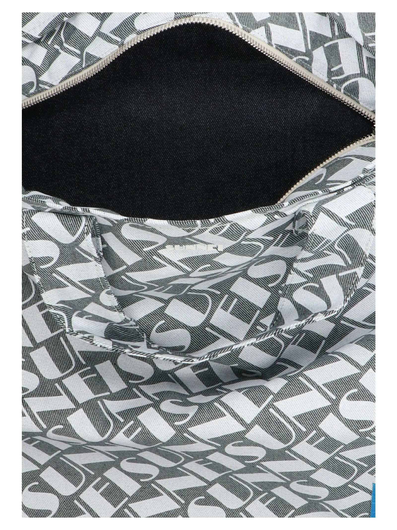 Sunnei All-Over Logo Printed Tote Bag