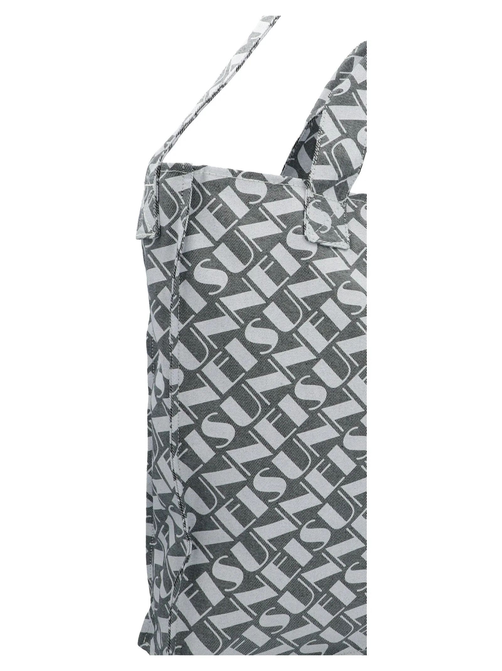 Sunnei All-Over Logo Printed Tote Bag