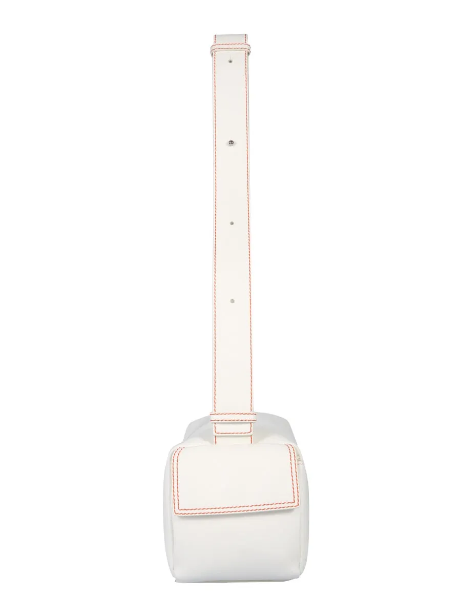 Sunnei Logo Patch Bowling Shoulder Bag
