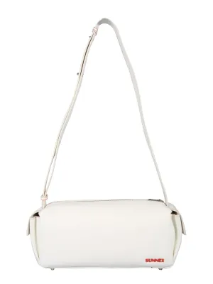 Sunnei Logo Patch Bowling Shoulder Bag