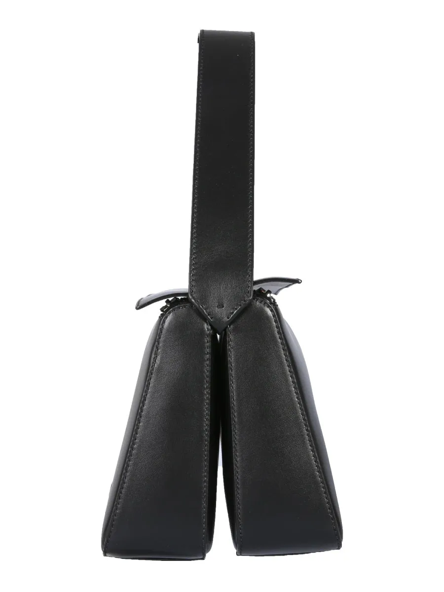 Sunnei Peso Logo Detailed Top Zip Tote Bag