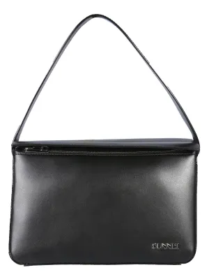 Sunnei Peso Logo Detailed Top Zip Tote Bag