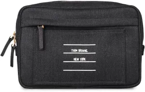 Thom Browne Logo Printed Zipped Belt Bag
