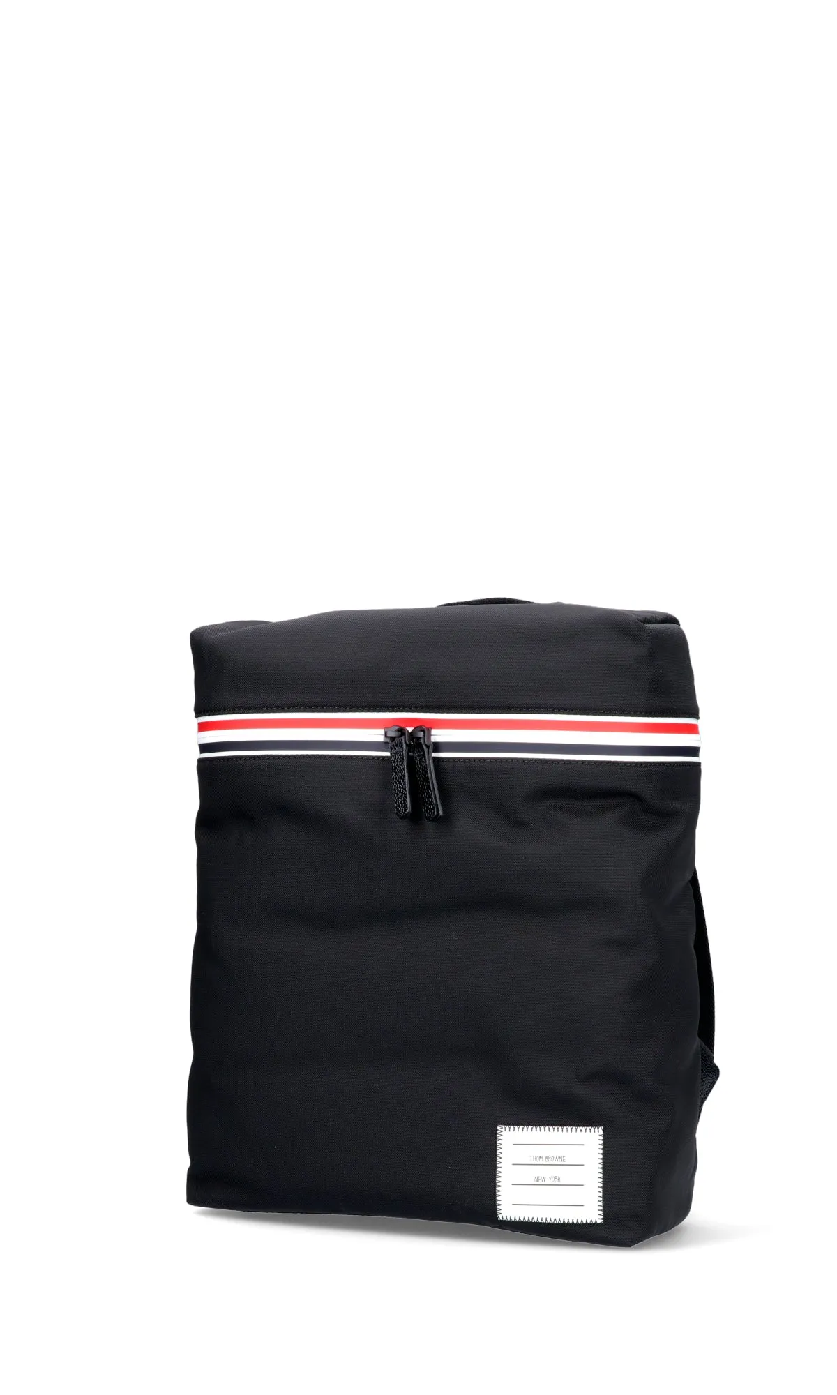 Thom Browne Stripe Detail Zipped Backpack