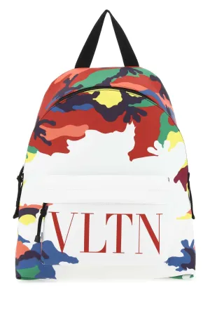 Valentino CAMOU7 Print Backpack