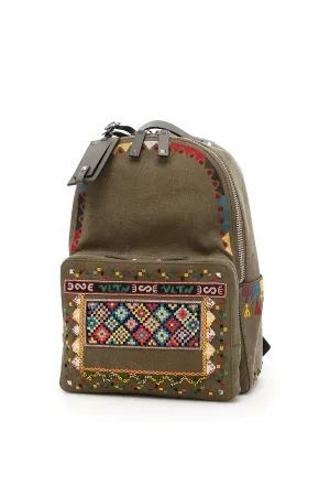 Valentino Garavani Embroidered Backpack
