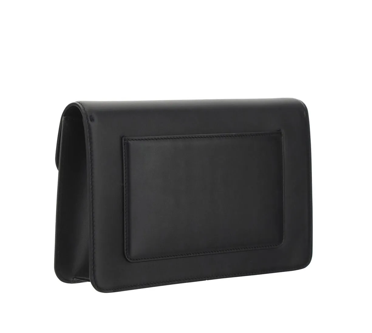 Valentino Garavani Logo Plaque Fold-Over Clutch Bag