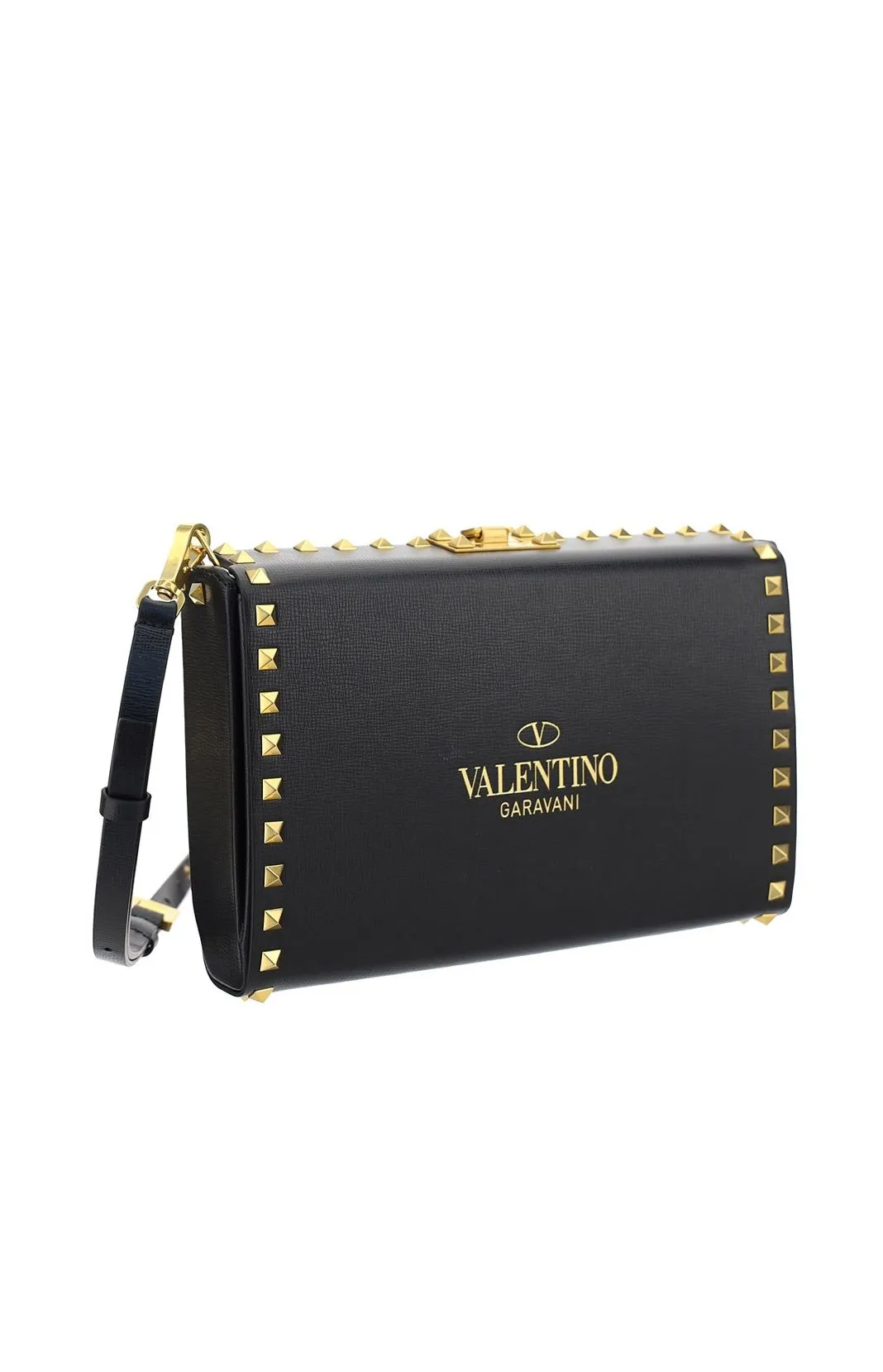 Valentino Garavani Rockstud Alcove Clutch Bag