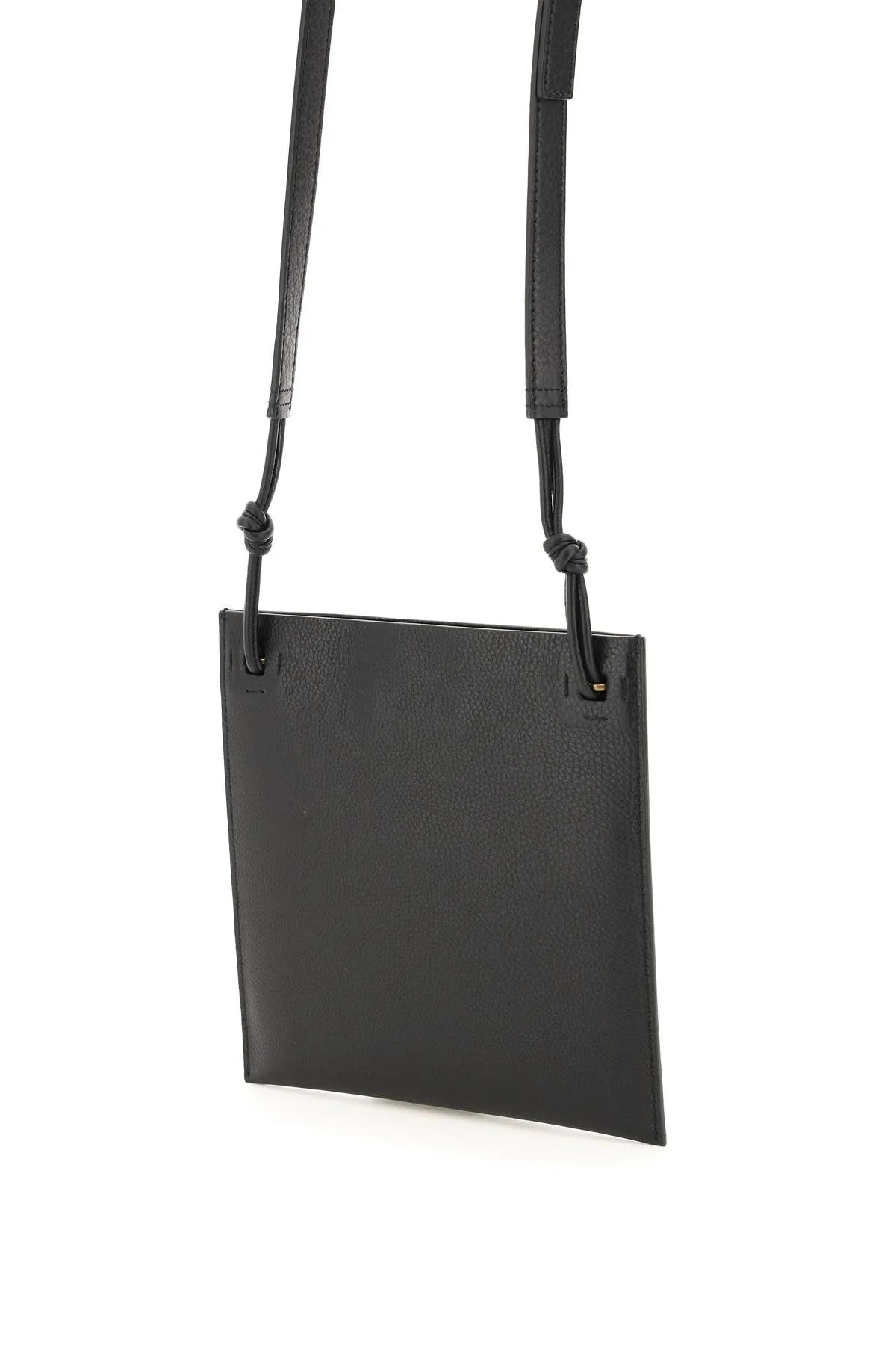 Valentino Garavani Rockstud Logo Embossed Crossbody Bag