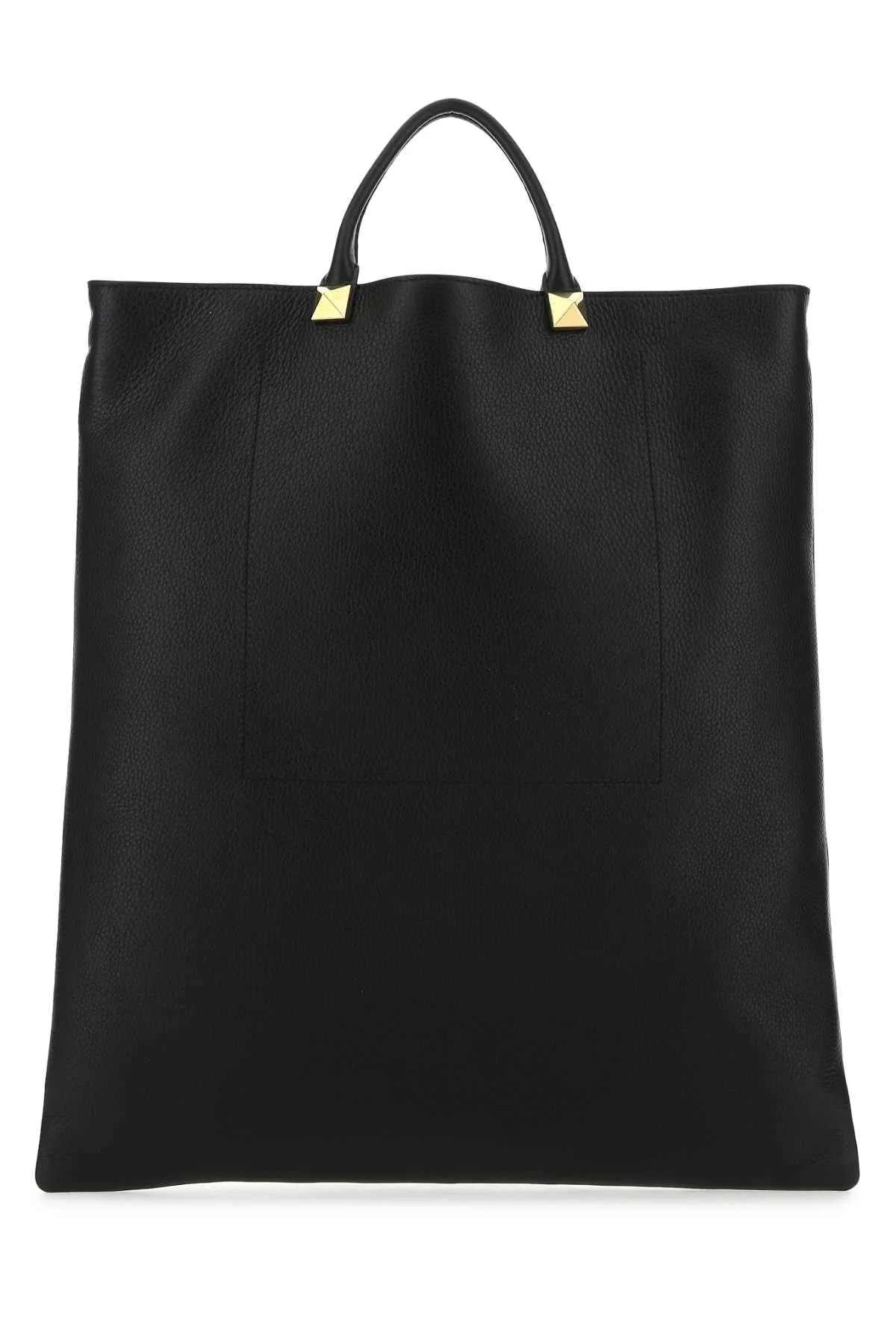 Valentino Garavani Rockstud Logo Patch Tote Bag