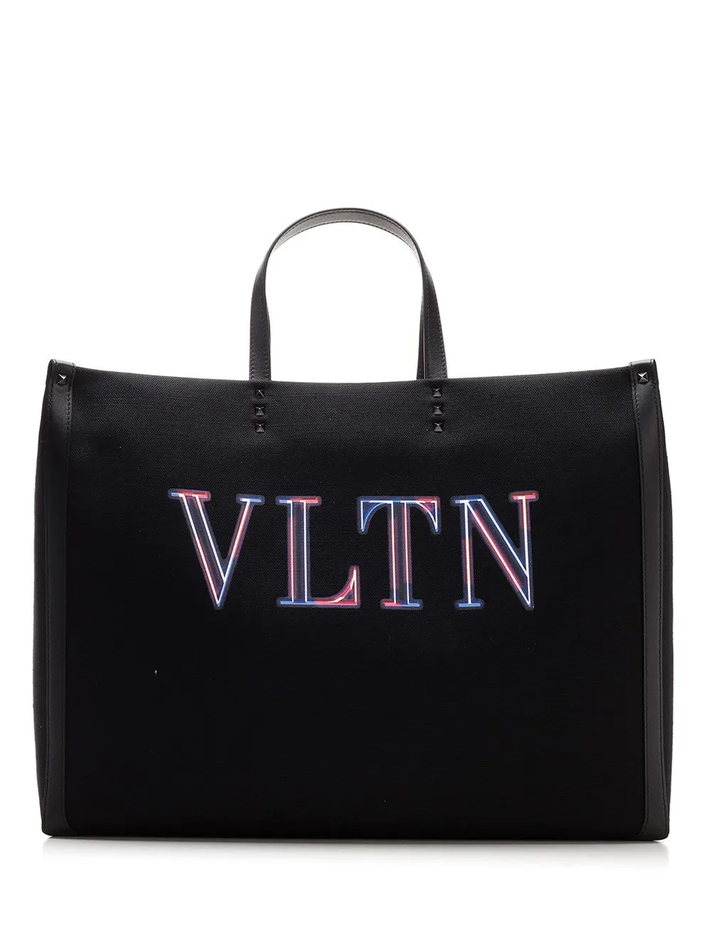 Valentino Garavani Rockstud VLTN Printed Tote Bag