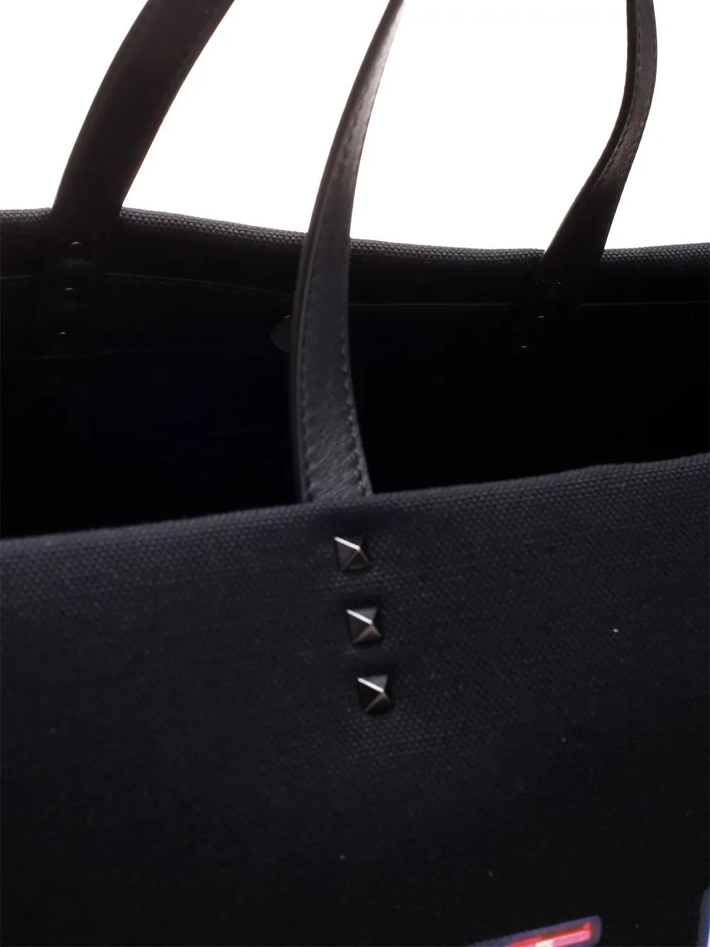 Valentino Garavani Rockstud VLTN Printed Tote Bag