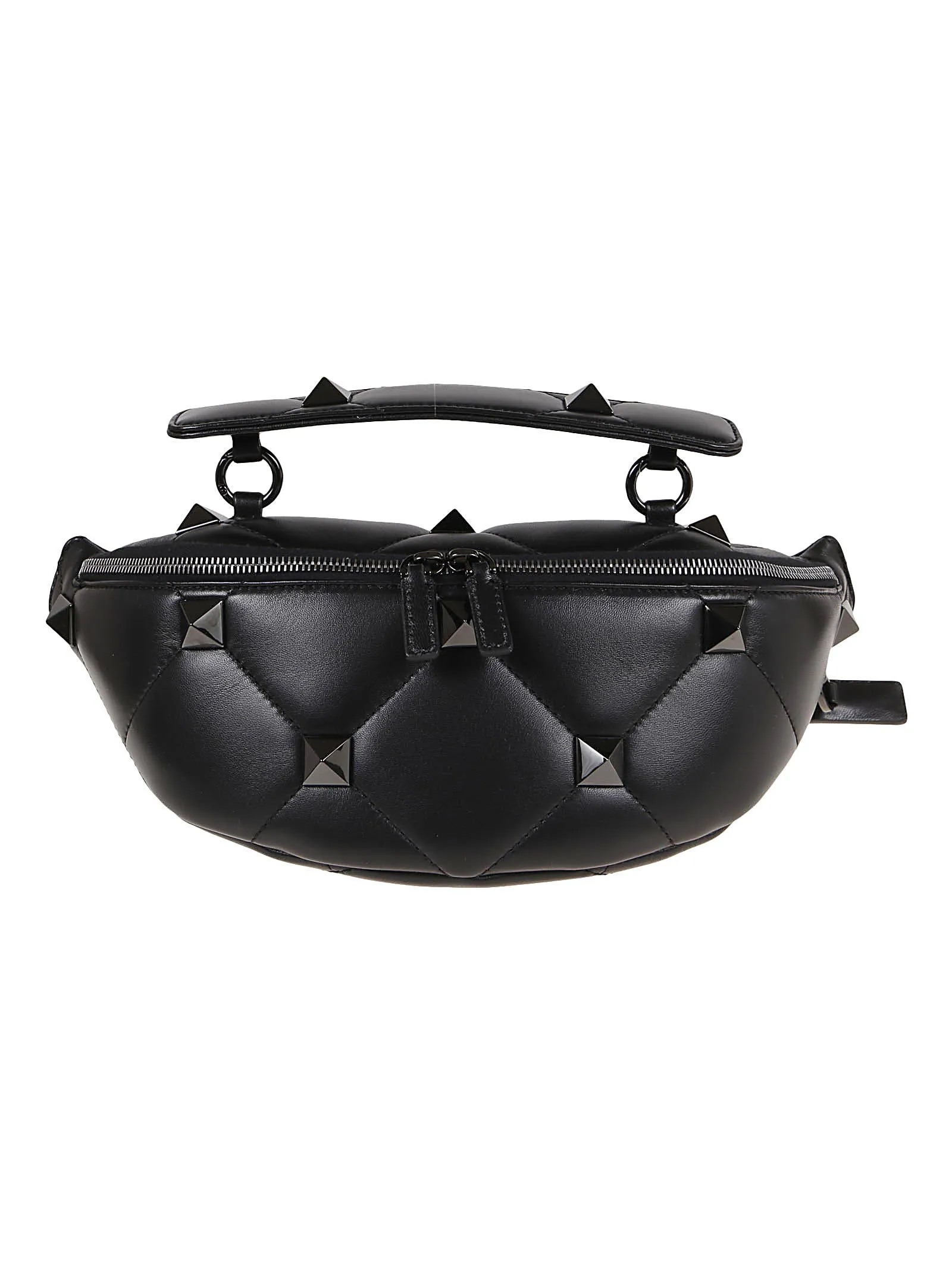 Valentino Garavani Roman Stud Zip-Up Belt Bag