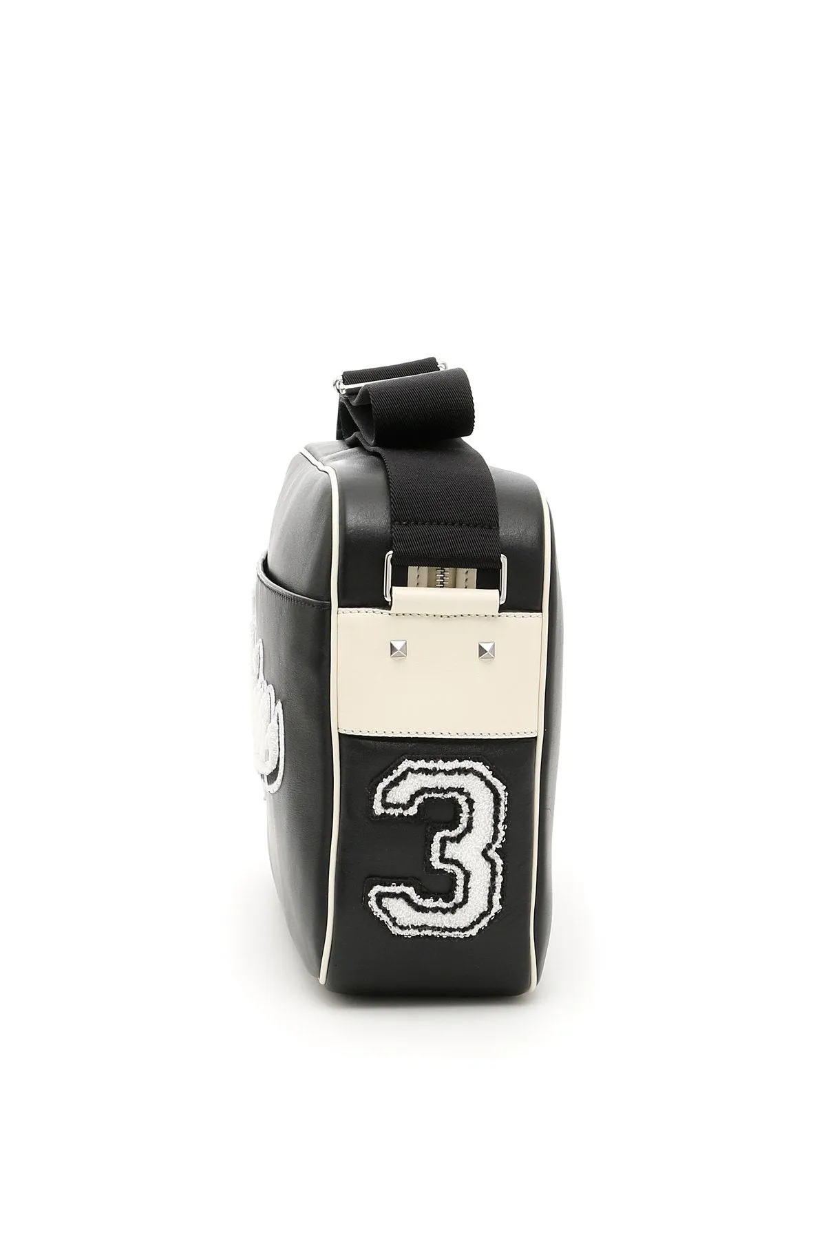 Valentino Logo Applique Messenger Bag