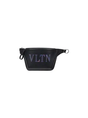 Valentino Logo Print Belt Bag