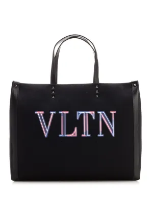 Valentino Medium VLTN Tote Bag