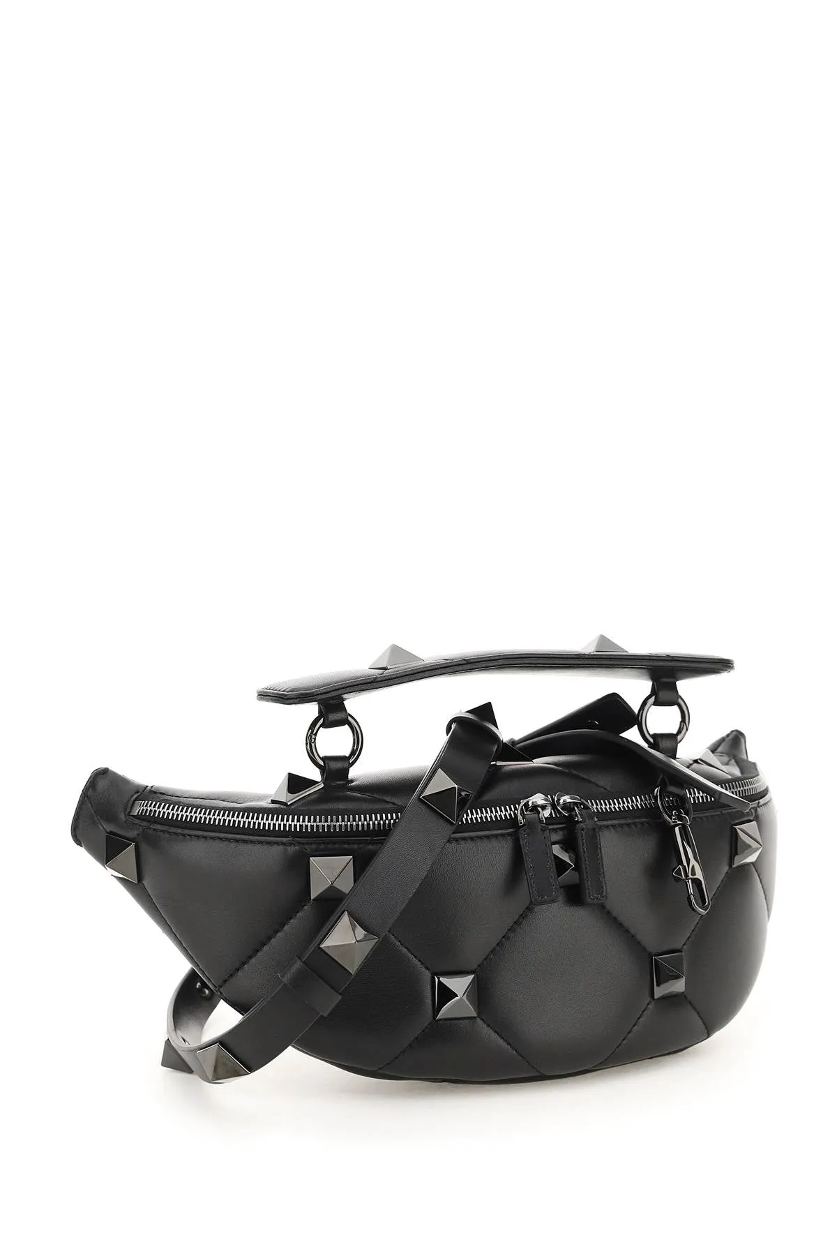Valentino Roman Stud Zipped Belt Bag