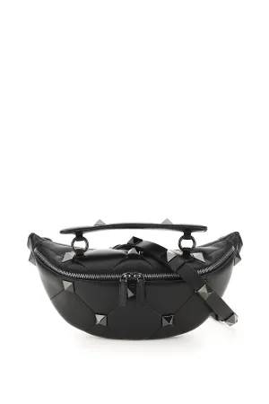 Valentino Roman Stud Zipped Belt Bag