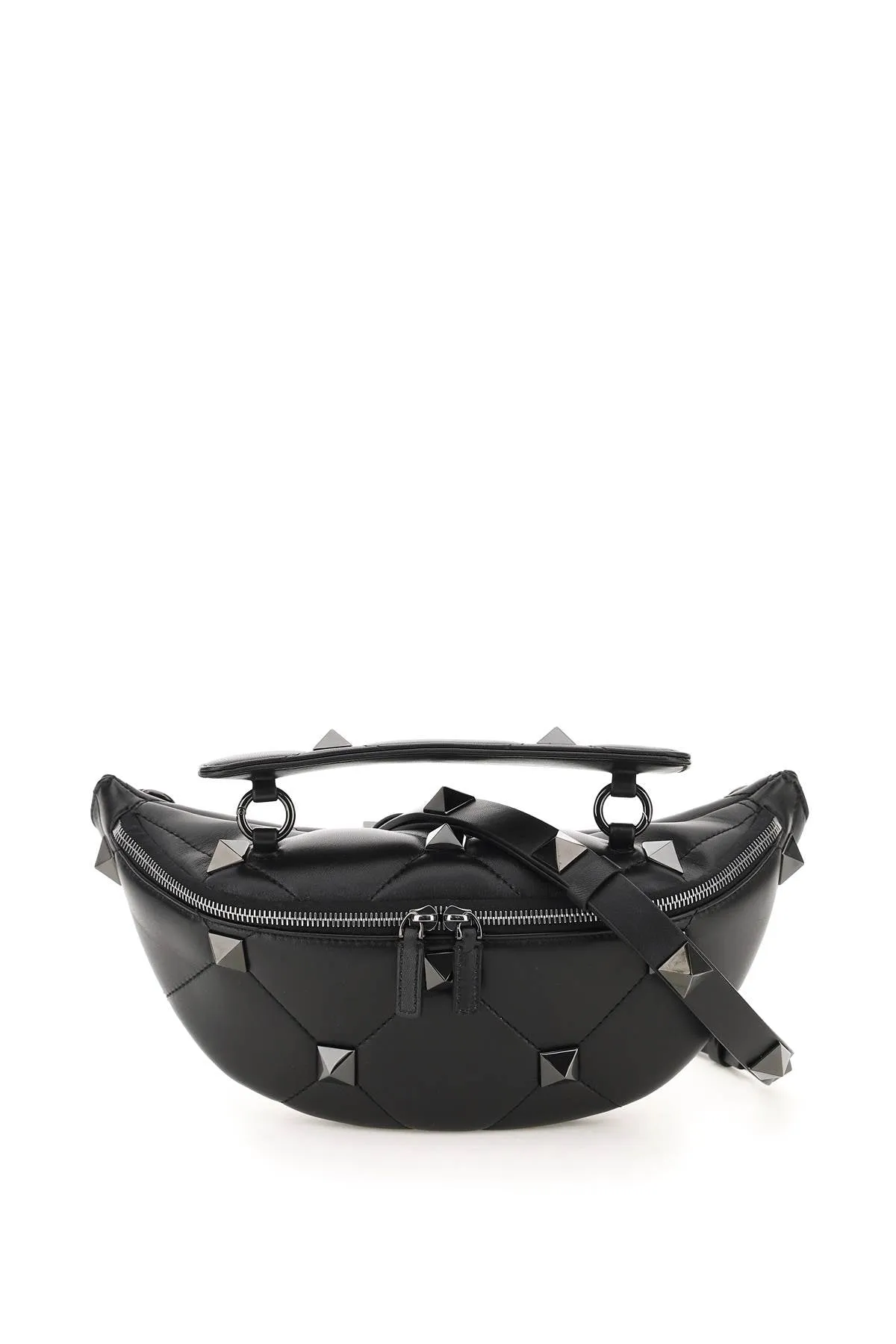 Valentino Roman Stud Zipped Belt Bag