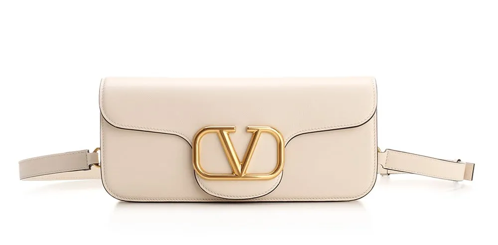Valentino VLogo Plaque Crossbody Bag