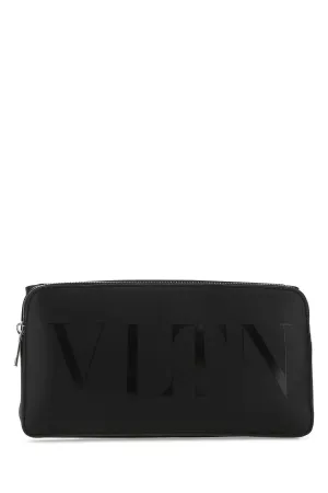 Valentino VLTN Logo Printed Belt Bag