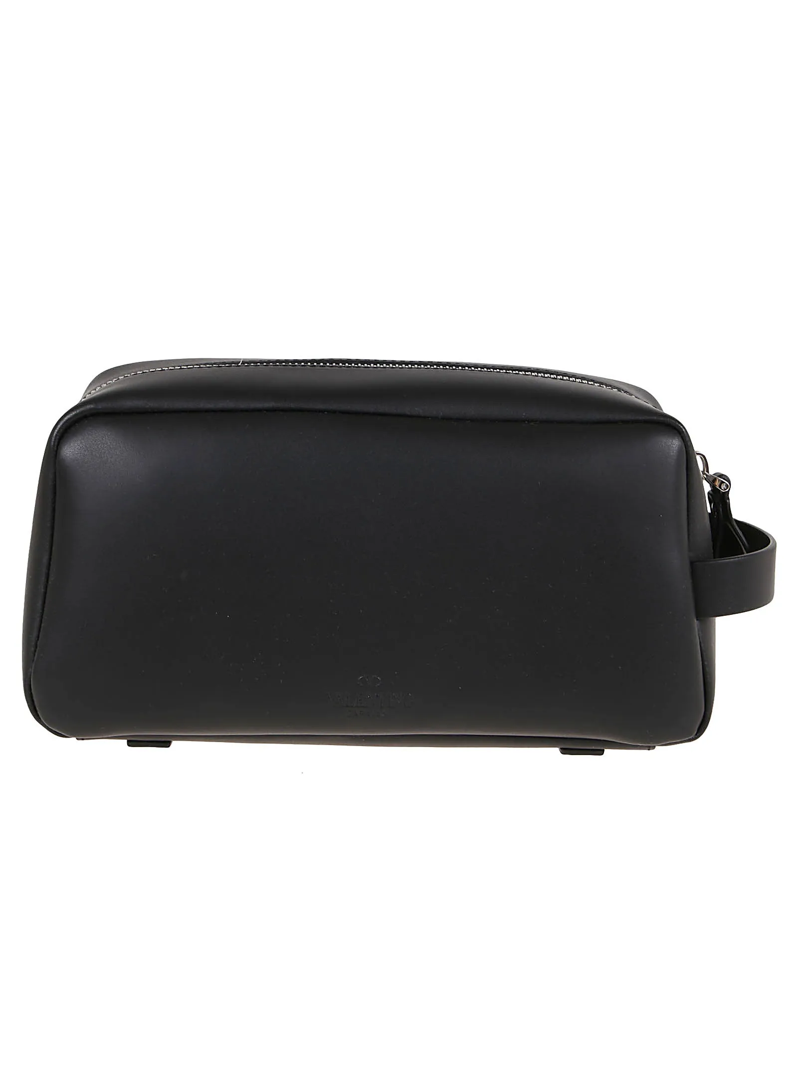 Valentino VLTN Logo Printed Zip-Up Wash Bag