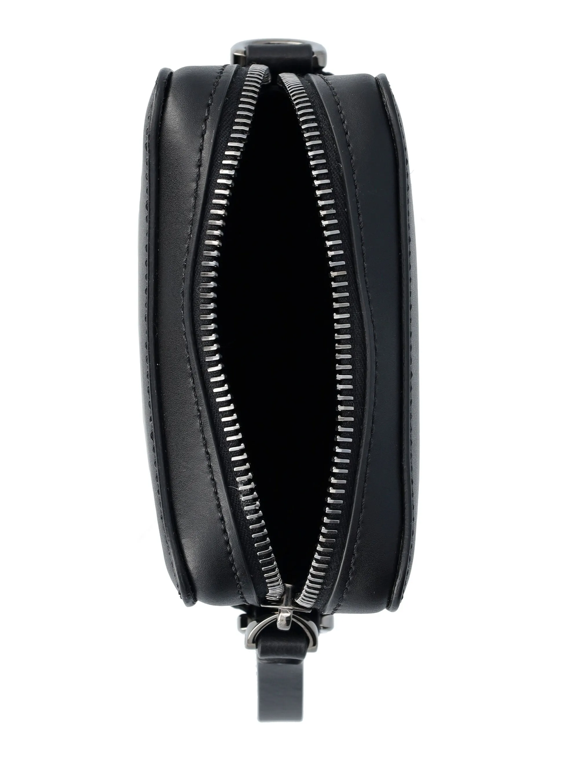 Valentino VLTN Logo Printed Zipped Shoulder Bag