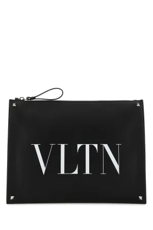 Valentino VLTN Printed Clutch Bag
