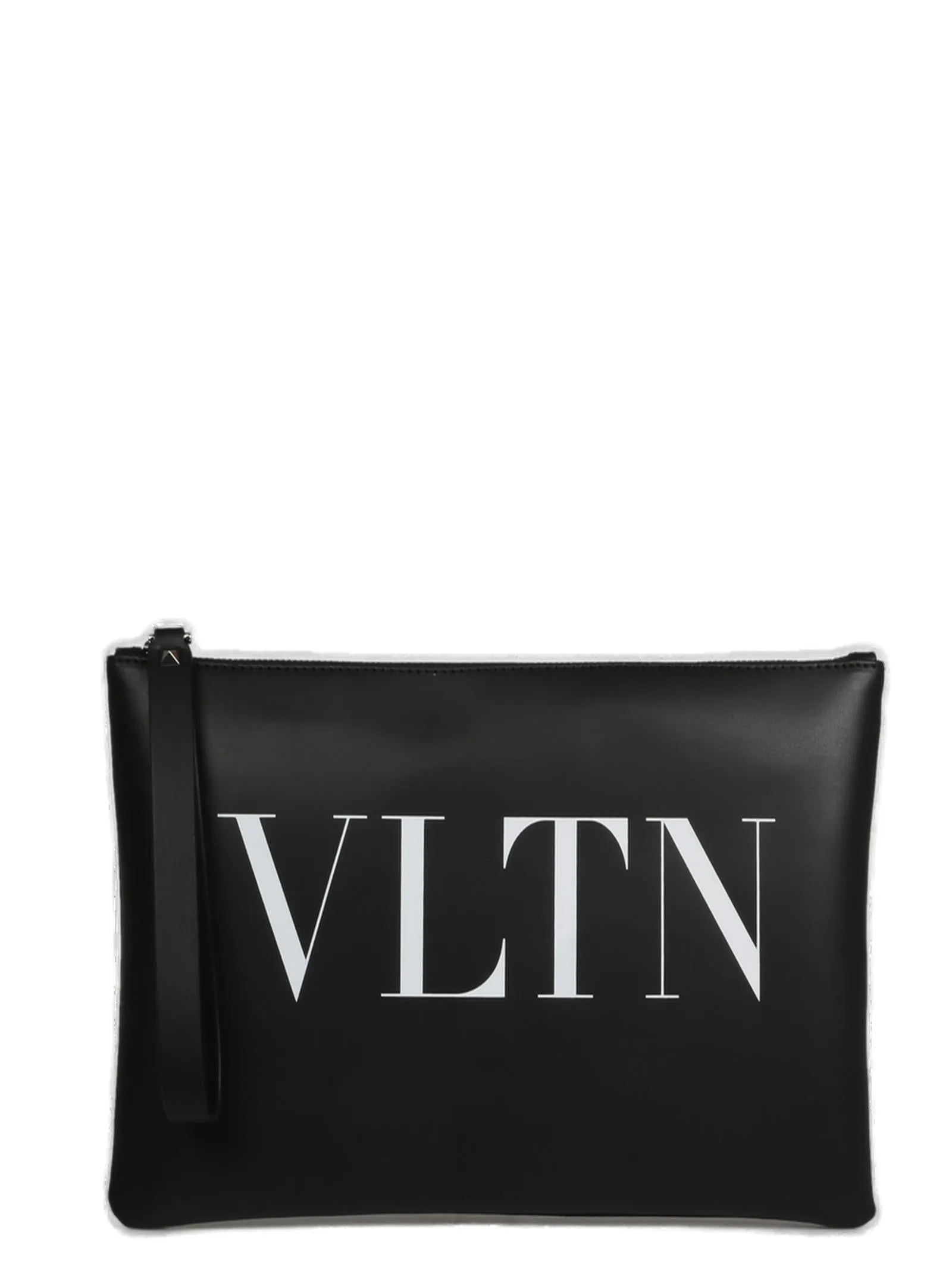 Valentino VLTN Printed Zip-Up Clutch Bag