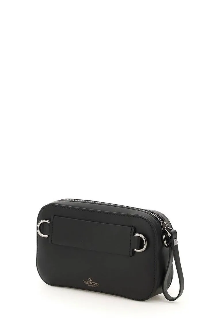 Valentino VLTN Printed Zip-Up Crossbody Bag