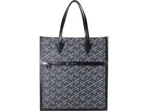 Versace Greca Signature Pattern Top Handle Tote Bag