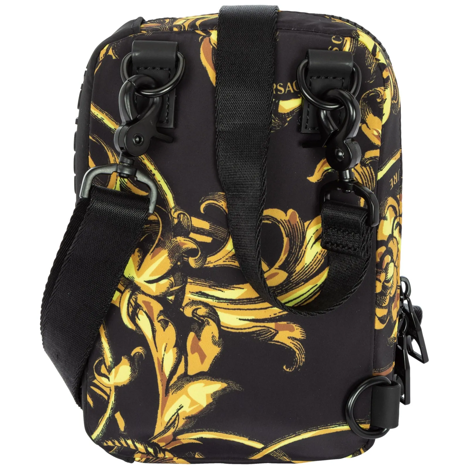 Versace Jeans Couture Logo Embossed Messenger Bag