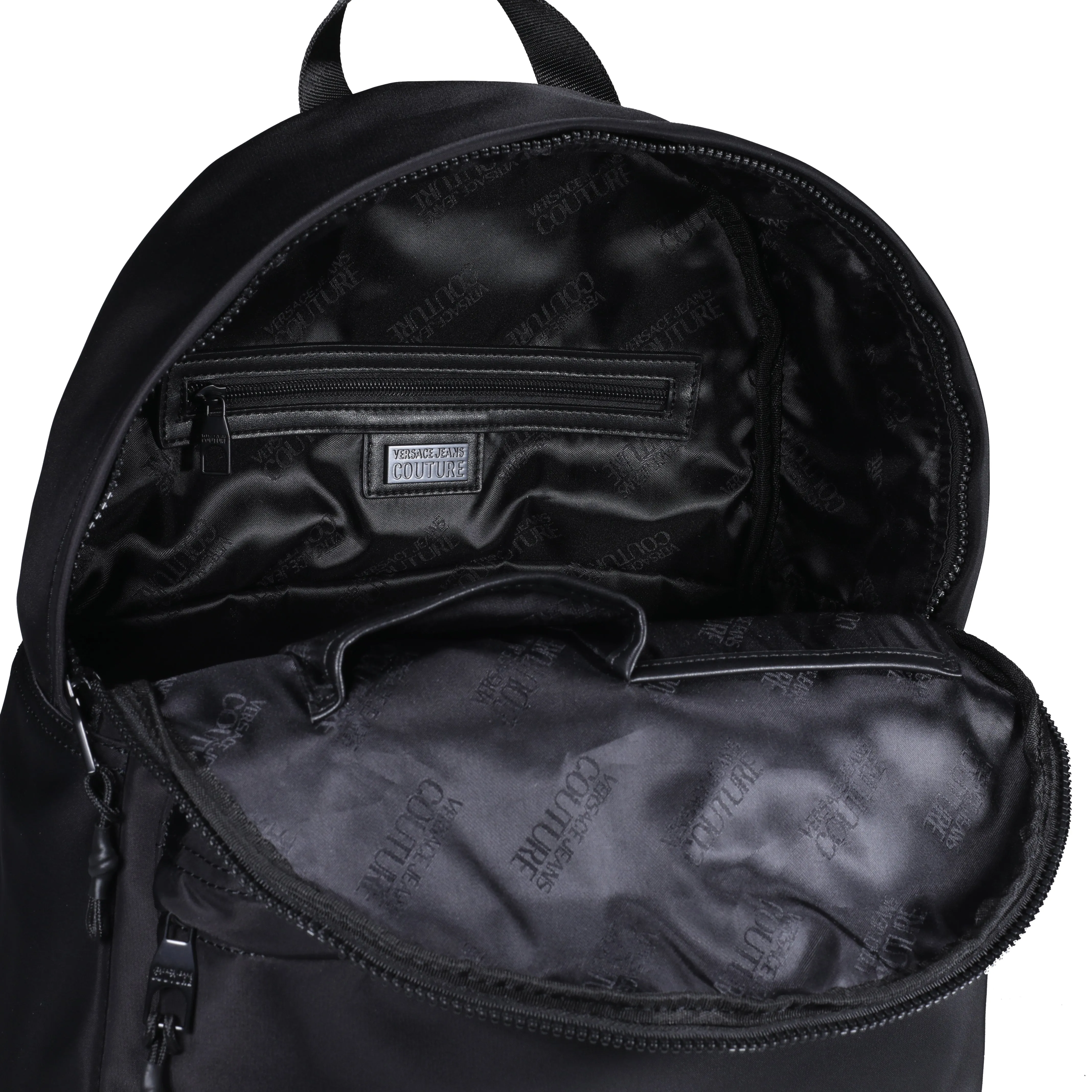 Versace Jeans Couture Logo Embroidered Zipped Backpack